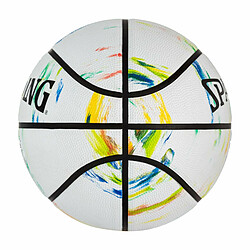 Acheter Ballon de basket Marble Series Rainbo Spalding 7 7 Blanc