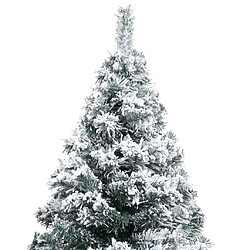 Acheter vidaXL Arbre de Noël artificiel pré-éclairé et boules vert 180 cm PVC