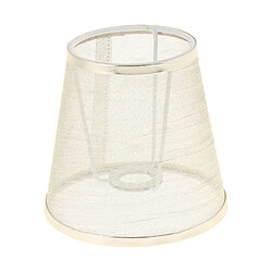 cage d'ampoule Abat-jour en tissu pour table, ventilateur de plafond, abat-jour pour décor à la maison or