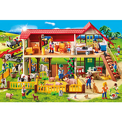 Playmobil® Puzzle 100 pièces : La Ferme : Playmobil