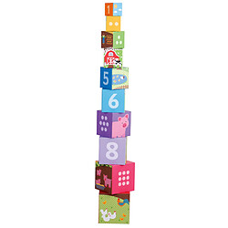 Bigjigs Toys Cubes empilables de basse-cour