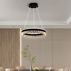 Acheter Universalis 72W Infinitely Dimmable Circle Chandelier, Adjustable Gold Iron Pendant For Living Room, Dining Room