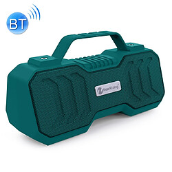 Wewoo Enceinte Bluetooth NR-4500 Haut-parleur stéréo sans fil portable Compatible avec la fonction TWS / FM Vert 