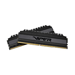 Patriot Memory Viper 4 Blackout Mémoire PC 16Go (2x8Go) DDR4 4133MHz CL18 Noir