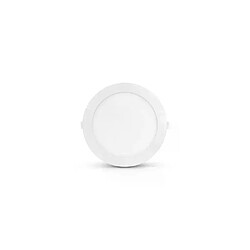 Plafonnier LED Encastrable AC220/240V 18W 1900lm 120° Etanche IP40 IK08 Ø230mm - Blanc Naturel 4000K perçage Ø205mm 