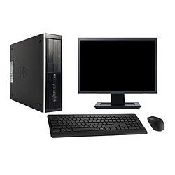 PC HP Compaq 6200 Pro SFF Ecran 22" i7-2600 RAM 4Go Disque 250Go Windows 10 Wifi - Occasion