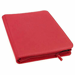 Ultimate Guard Atui A 8 pochettes Quadrow Zipfolio Xeno Deck, rouge