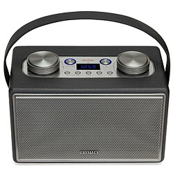 Radio Bluetooth portable Aiwa BSTU800BK 50W Haut-parleur Gris Vintage