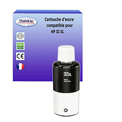 T3Azur Bouteille encre compatible avec HP 32XL pour HP Smart Tank 551 - Noire 