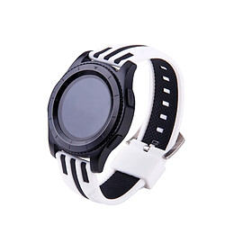 Avis Wewoo Bracelet noir et blanc pour Samsung S3 Simple Fashion Stripes Pattern Montres Bande +