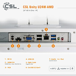 Avis CSL-Computer Unity U24W-AMD