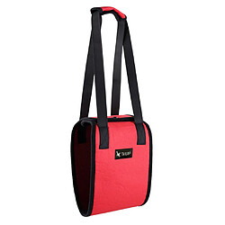 harnais de support de courroie auxiliaire pour animaux de compagnie pour animaux de compagnie âgés et malades m rouge Porte-bagages pour chien