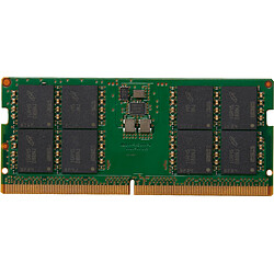 HP 32GB DDR5 4800 SODIMM Mem HP - DDR5 - module - 32 Go - SO DIMM 262 broches - 4800 MHz - pour HP ENVY 27-cp0XX HP HP 32GB DDR5 4800 SODIMM Mem HP - DDR5 - module - 32 Go - SO DIMM 262 broches - 4800 MHz - pour HP ENVY 27-cp0XX