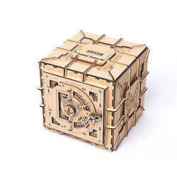 Universal Puzzle Boîte au trésor de code en bois Puzzle de transmission mécanique 