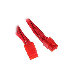 BitFenix Câble rallonge Alchemy 6-Pin PCI-E - 45 cm - gaines Rouge/Rouge 