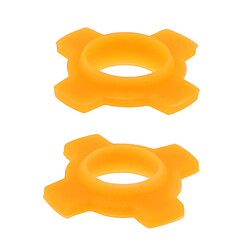 Acheter Support de microphone pour microphone, 2 pièces, anneaux de protection anti-roulement, orange