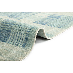 Avis Vidal Tapis de laine 303x240 turquoise Juma