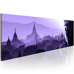 Paris Prix Tableau Imprimé Purple Zen 40 x 120 cm