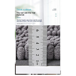 Avis LUUCOZK Tapis de bain antidérapants, absorbants, à séchage rapide, décoration de salle de bain, gris foncé-43x122cm