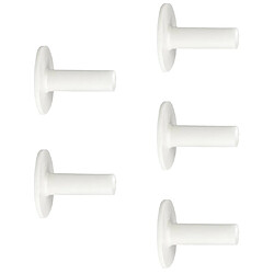 Acheter 5pcs plastique tees golf titulaire titulaire té entraînement pratique tapis 54mm