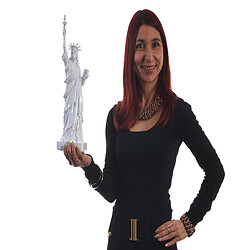 Mendler Figure, sculpture décorative / statue de la liberté, New York, USA / polyresin 40cm