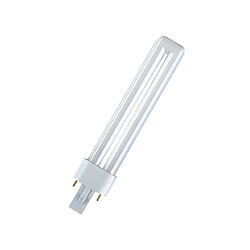 ampoule fluocompacte - osram dulux s - 11 watts - g23 - 4000k TUBE FLUORECENT G23 11W pour HOTTE ROBLIN - DULUX S 11 W/840