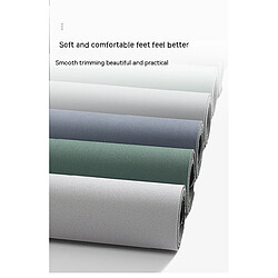 Avis LUUCOZK Tapis de bain antidérapants, absorbants, à séchage rapide, décoration de salle de bain, gris clair-40x60cm