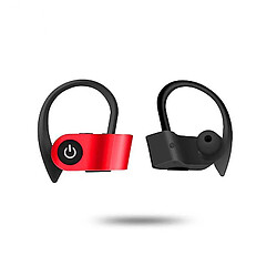 Universal Cas d'écoute YYH TWS Bluetooth 5.0 Vrai dans l'oreille Sports Bluetooth (rouge) 