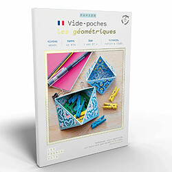 Youdoit Coffret DIY origami - 2 Vide-poches - motif géométrique