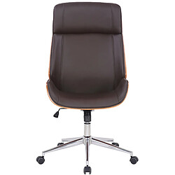 Non Chaise de bureau Varel simili cuir