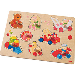 HABA- Puzzle Mes Premiers Jouets, 301963, Multicolore 