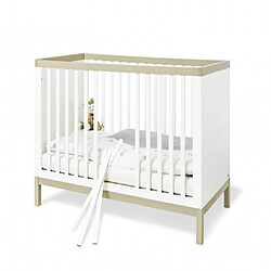 Pinolino Chambre de bébé Light 3 pièces lit de bébé évolutif commode à langer large armoire grande