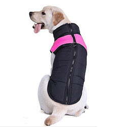 Wewoo Vêtements rose pour chien, Taille: XL, Poitrine: 50cm, Longueur du dos: 40cm Veste de ski en coton