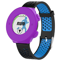 Wewoo Protection écran Étui de en silicone Smart Watch pour Garmin Forerunner 620 Violet 