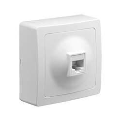 Debflex BLOK PRISE RJ45 BLANC