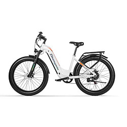 Vélo électrique Step through Shengmilo MX06 500W moteur Blanc