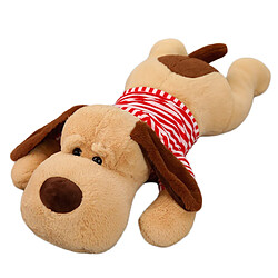 Universal 1 pièce 70cm taille géante douce couchée fourrure de chien peluche jouet peluche animal coussin coussin coussin enfant bébé anniversaire cadeau de Noël | Peluche animal en peluche (rouge)