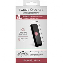 Acheter Force Glass Protection d écran Forceglass Verre trempé 2,5D iPhone 15