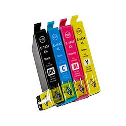 Totalcadeau Cartouche d’Encre Compatible pour imprimante Epson WorkForce WF T163 Couleur - Noir pas cher