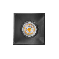 Faro Barcelona Downlight encastré noir 1x GU10 Square