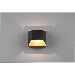 Acheter Lumière Applique Murale Moderne 12cm Up & Down Noir Mat 3000K