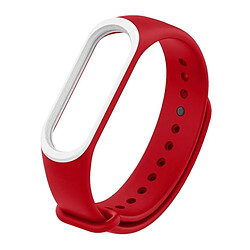 Wewoo Bande de montre bracelet en silicone coloré pour Xiaomi Mi Band 3 