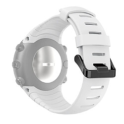 Avis Wewoo Bracelet pour montre connectée Smartwatch avec en silicone Suunto Core blanc