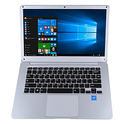 Ultrabook Windows 10 Ordinateur Portable 15.6 Pouces 2Go+32Go Quad Core Argent + SD 16Go YONIS 