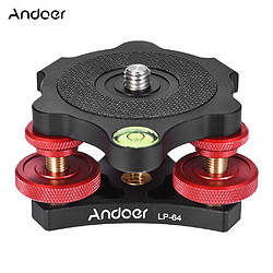 Andoer LP-64 Base de Nivellement pour Trépied