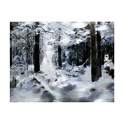 Paris Prix Papier Peint Winter Forest 154 x 200 cm