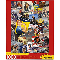 AQUARIUS Puzzle 1000 pieces Smithsonian Poster de Guerre - 65374