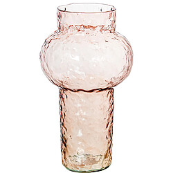 Vase Alexandra House Living Rose Verre 15 x 29 cm