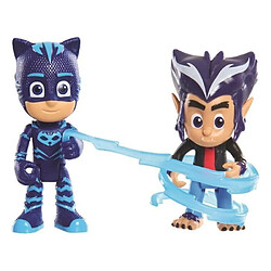 Pvm LES PYJAMASQUES Blister 2 figurines 7,5 cm Yoyo + Howler