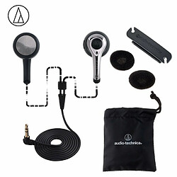 Acheter Audio-Technica Ath-C770 Filaire Écouteur Hifi Casque Univers Téléphone Portable Casque Large Compatibilité Sport Écouteurs Noir